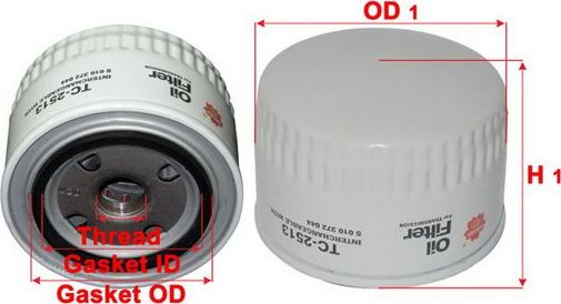 Фильтр АКПП Sakura. Артикул TC-2513