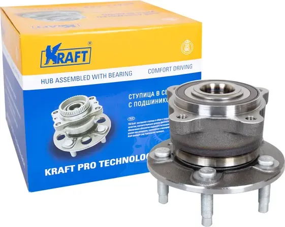 Ступица с подшипником CHEVROLET CRUZE 09- задн. R15 (Kraft) Kraft. Артикул KT100636