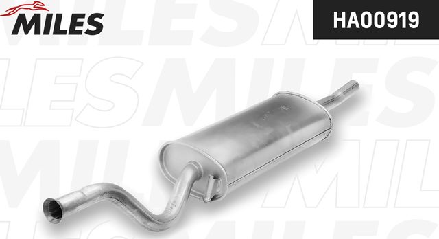Глушитель Miles для ВАЗ 2112 2000-2005. Артикул HA00919