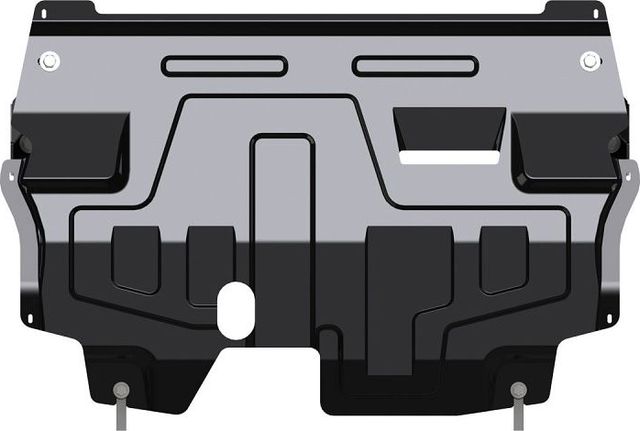 Защита Шериф (1,5 мм) для картера и КПП Skoda Rapid II 2020-2022. Артикул 26.SL 9001 V1