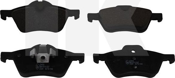 Тормозные колодки NK. Артикул 224020