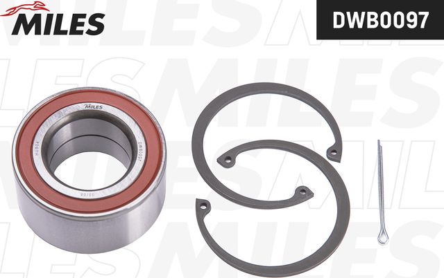 Ступичный подшипник (комплект) Miles передний передний для Opel Combo C 2004-2011. Артикул DWB0097