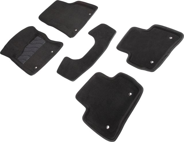 Комплект ковриков 3D Seintex для салона Land Rover Range Rover Velar 2017-2026 ЧЕРНЫЕ. Артикул 92718