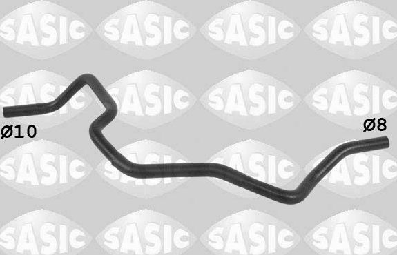Патрубок радиатора (системы охлаждения) Sasic. Артикул 3404187