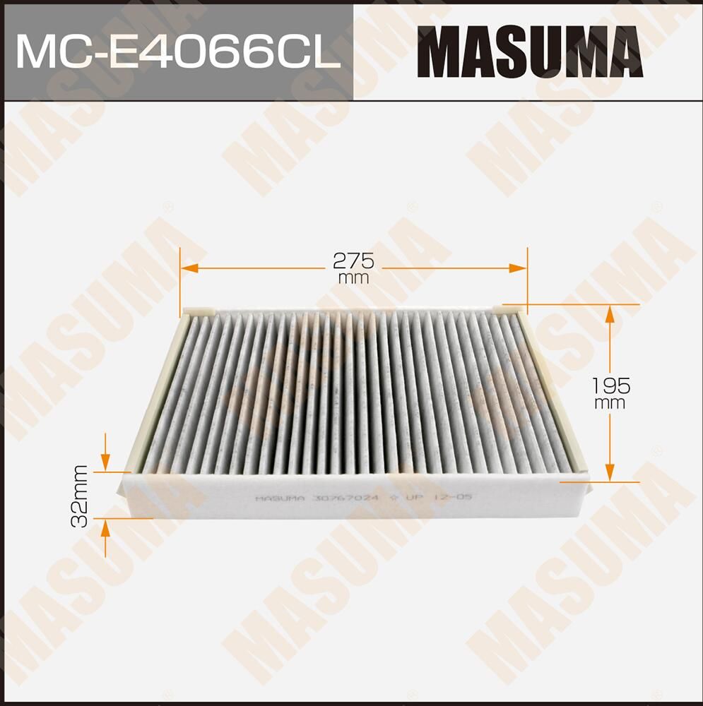 Салонный фильтр Masuma. Артикул MC-E4066CL