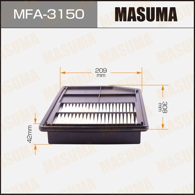 Воздушный фильтр Masuma. Артикул MFA-3150