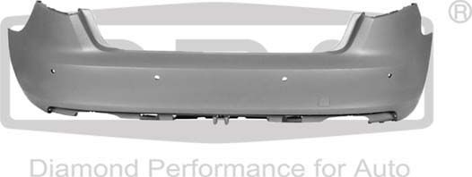 Бампер DPA задний для Audi A3 III (8V) 2012-2026. Артикул 88071884902