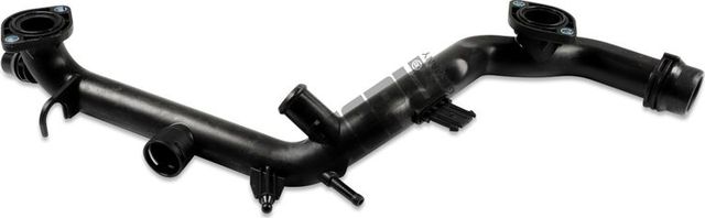 Патрубок радиатора (системы охлаждения) Hepu (полимерный материал). Артикул TM7178