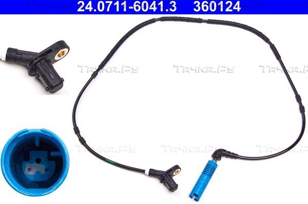 Датчик ABS ATE задний для BMW 3 IV (E46) 2000-2006. Артикул 24.0711-6041.3