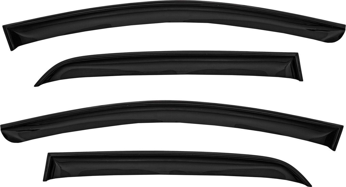 Дефлекторы REIN для окон (накладной скотч 3М) (4 шт.) Foton Tunland 5D пикап 2011-2026. Артикул REINWV1007