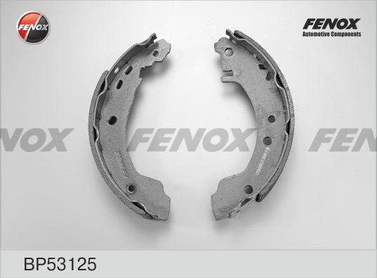 Тормозные колодки Fenox. Артикул BP53125