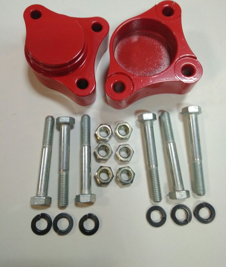 Проставки Алком под шаровую опору (с крепежом) для Mitsubishi L200 IV 2005-2015. Артикул 12071