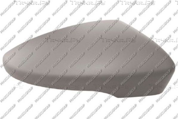 Кожух зеркала бокового Prasco правое для Volkswagen Passat B7 2010-2015. Артикул VG0947413