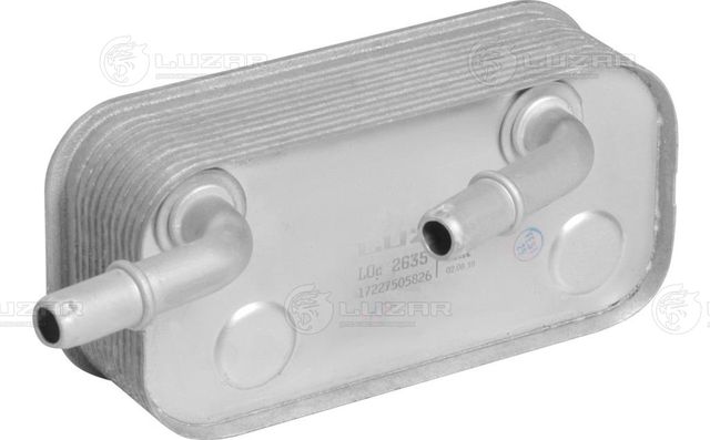 Радиатор масляный (маслоохладитель) для двигателя Luzar для BMW X3 I (E83) 2004-2011. Артикул LOc 2635