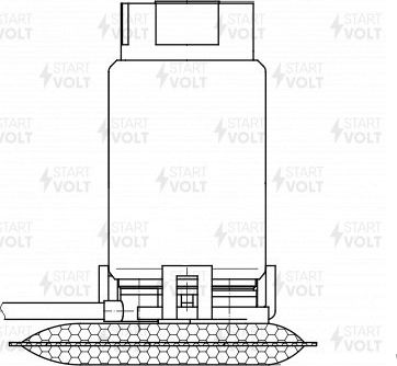 Бензонасос (топливный насос) StartVOLT для Toyota Highlander II (U40) 2007-2014. Артикул SFP 1921