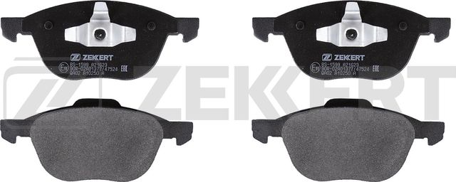 Тормозные колодки Zekkert передние для Mazda 3 II (BL) 2008-2014. Артикул BS-1599