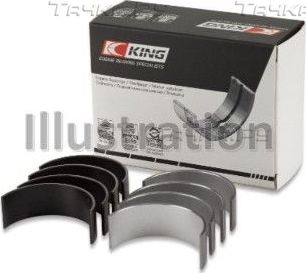 Вкладыши шатунные King. Артикул CR4357BX