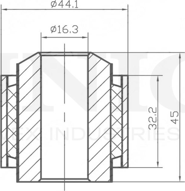 Сайлентблок рычага подвески (Unio). Артикул RMP-20467
