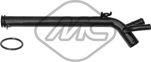 Патрубок радиатора (системы охлаждения) Metalcaucho. Артикул 03001