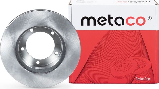 Диск тормозной передний вентилируемый (Metaco). Артикул 3050093