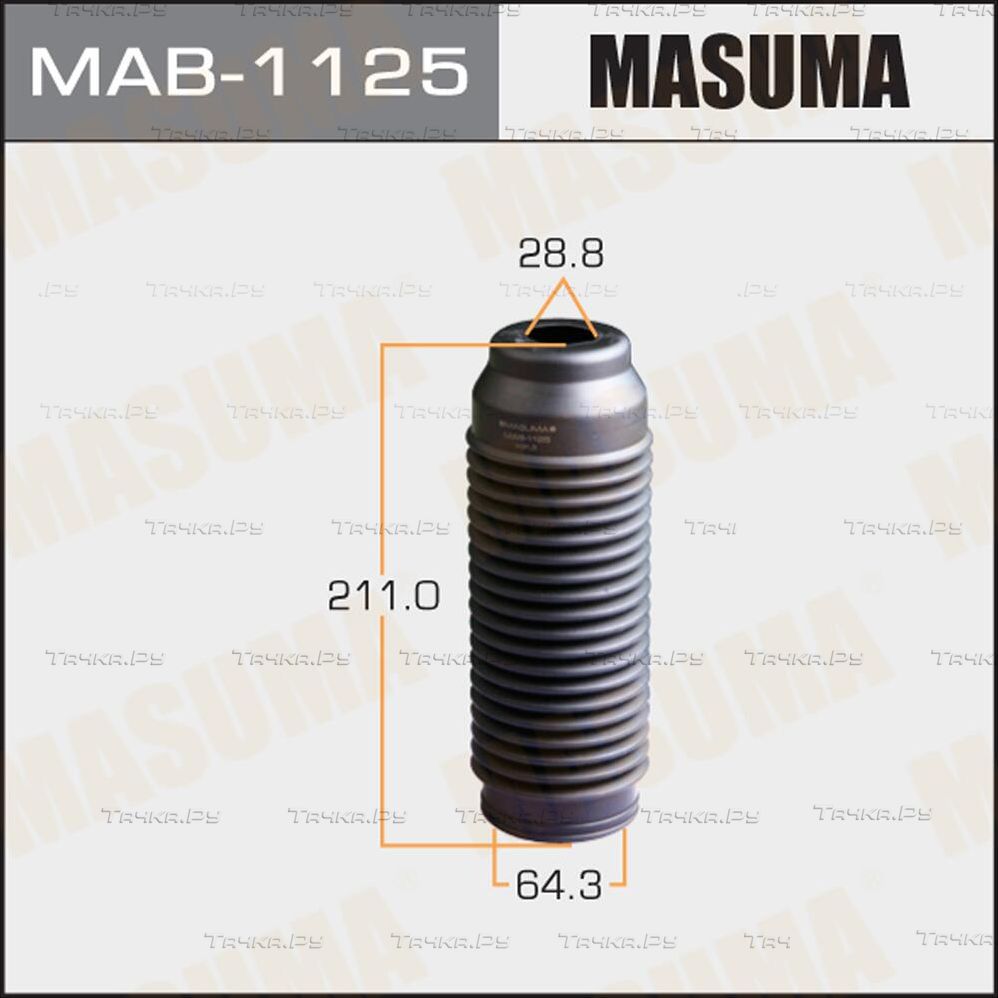 Комплект отбойников и пыльников амортизаторов (стоек) Masuma. Артикул MAB-1125
