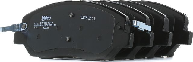 Тормозные колодки Valeo First. Артикул 301937