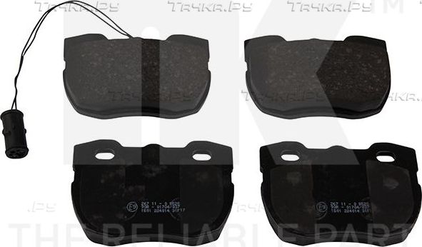 Тормозные колодки NK для Land Rover Range Rover I 1988-1996. Артикул 224014