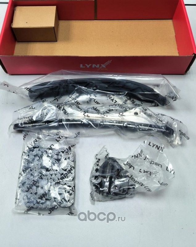 Комплект цепи ГРМ CHEVROLET Cobalt 1.5 13>  DAEWOO Gentra 1.5 13> (Lynxauto). Артикул tk-0221