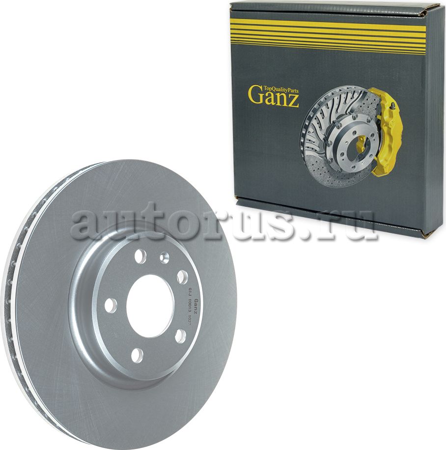 Диск тормозной передний (Ganz). Артикул GIJ10013