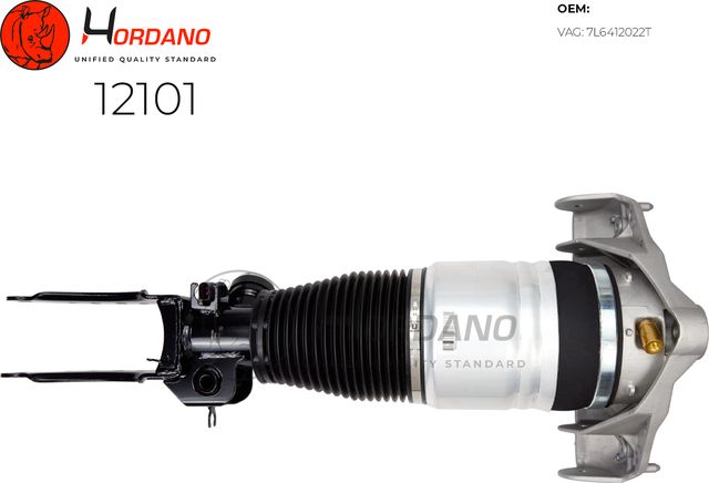 Пневматический амортизатор (Hordano). Артикул 12101