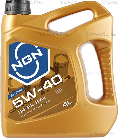 Масло моторное 5W-40 CF/SM DIESEL SYN 4L (NGN). Артикул v272085330