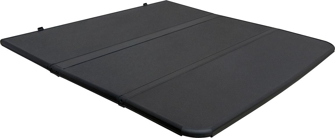 Крышка кузова РИФ трёхсекционная, алюминиевая для Isuzu D-Max 2012-2026 Черная. Артикул PT-H316