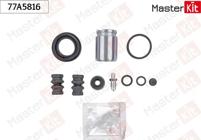 Ремкомплект тормозного суппорта + поршень (Master KIT). Артикул 77A5816