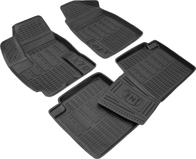 Коврики полиуретановые Rezkon для салона Lifan X70 2018-2026. Артикул 0522020100