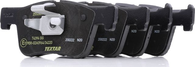 Тормозные колодки Textar Q+ передние для BMW 3 VII (G2x) 2019-2026. Артикул 2550601