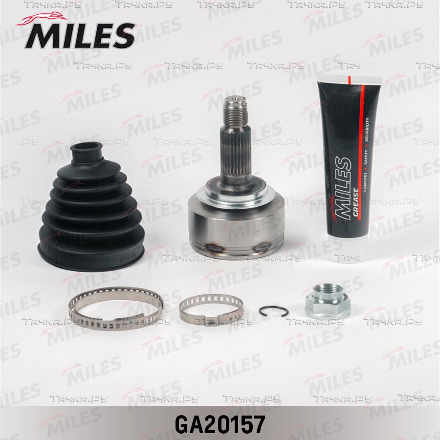 Шрус наружный (граната) Miles передний для Honda Jazz I 2002-2008. Артикул GA20157