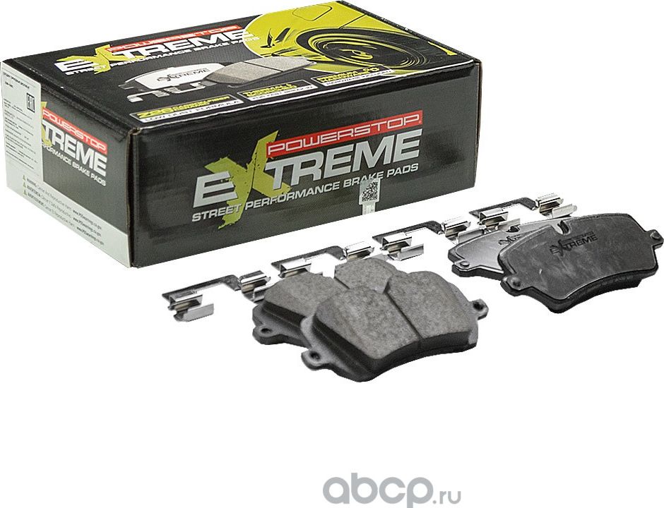 Задние керамические колодки Extreme Street Performance Z26 PowerStop 26-1692. Артикул 261692