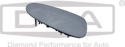 Зеркальное стекло бокового зеркала DPA (алюминий). Артикул 88571250002