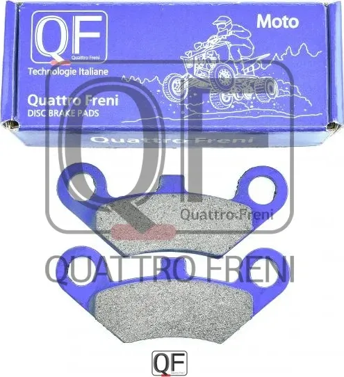 Колодки тормозные дисковые к-т fr на квадроциклы (Quattro Freni). Артикул qf903
