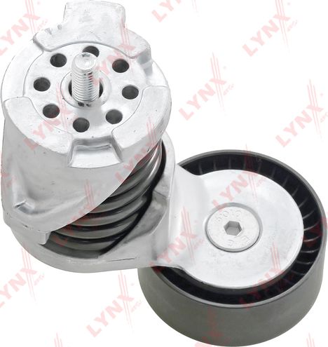 Натяжной ролик (натяжитель) приводного клинового зубчатого ремня LYNXauto для BMW 1 I (E81/E82/E87/E88) 2004-2012. Артикул PT-3231