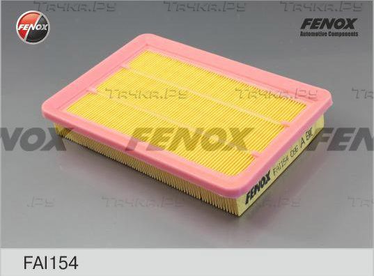 Воздушный фильтр Fenox для Hyundai Matrix I 2001-2010. Артикул FAI154