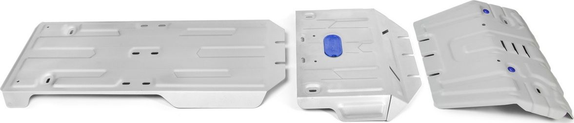 Защита алюминиевая Rival для радиатора, картера, КПП и РК Lexus GX 460 2009-2013 2013-2026. Артикул K333.9516.1