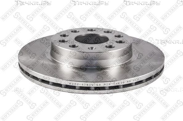 Тормозной диск Stellox передний для SEAT Leon II 2005-2013. Артикул 6020-4787V-SX