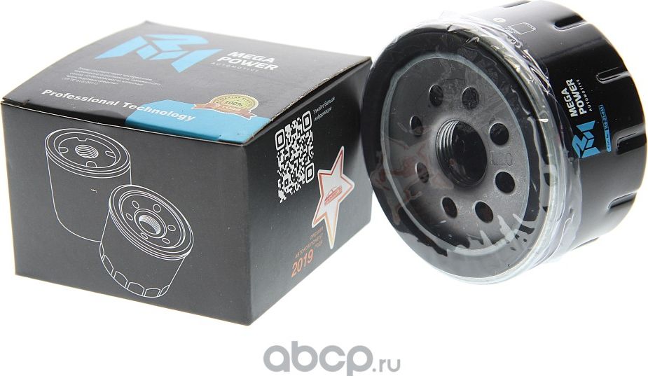 Фильтр масляный ЛАДА Largus RENAULT Logan (04-) NISSAN Almera (12-) MEGAPOWER Megapower. Артикул 10023065