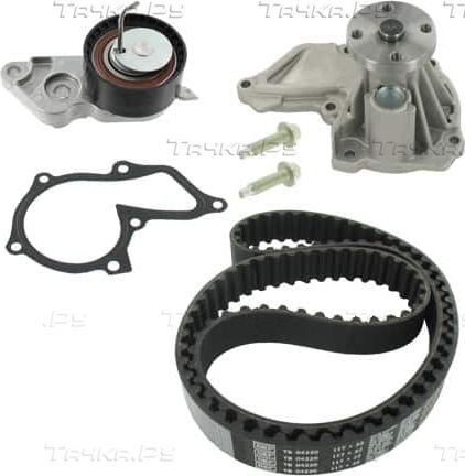 Помпа (водяной насос) с комплектом ремня ГРМ SKF для Ford Puma I 1998-2002. Артикул VKMC 04222