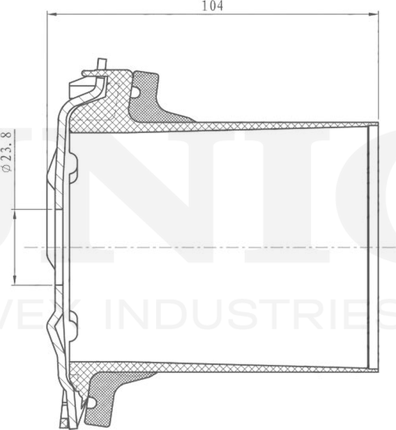 Пыльник амортизатора (Unio). Артикул DUC-10019
