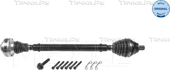 Полуось (привод в сборе, приводной вал) Meyle Original передняя правая для Audi Q3 Sportback I (F3) 2019-2026. Артикул 100 498 0778