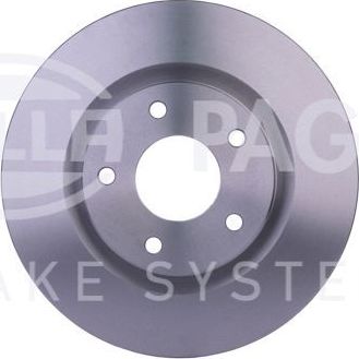 Тормозной диск Hella. Артикул 8DD 355 114-601