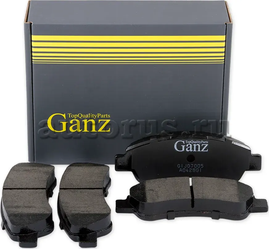 Колодки торм.зад. (Ganz) Ganz. Артикул GIJ07005