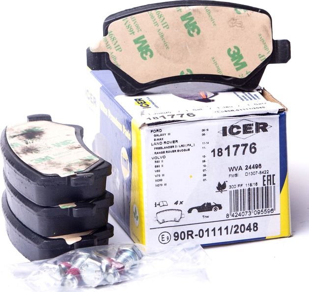 Тормозные колодки Icer. Артикул 181776